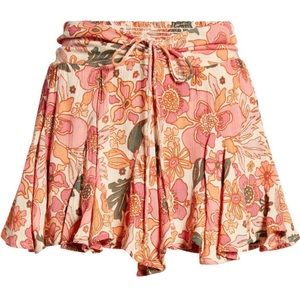 Free people Ellis floral skort